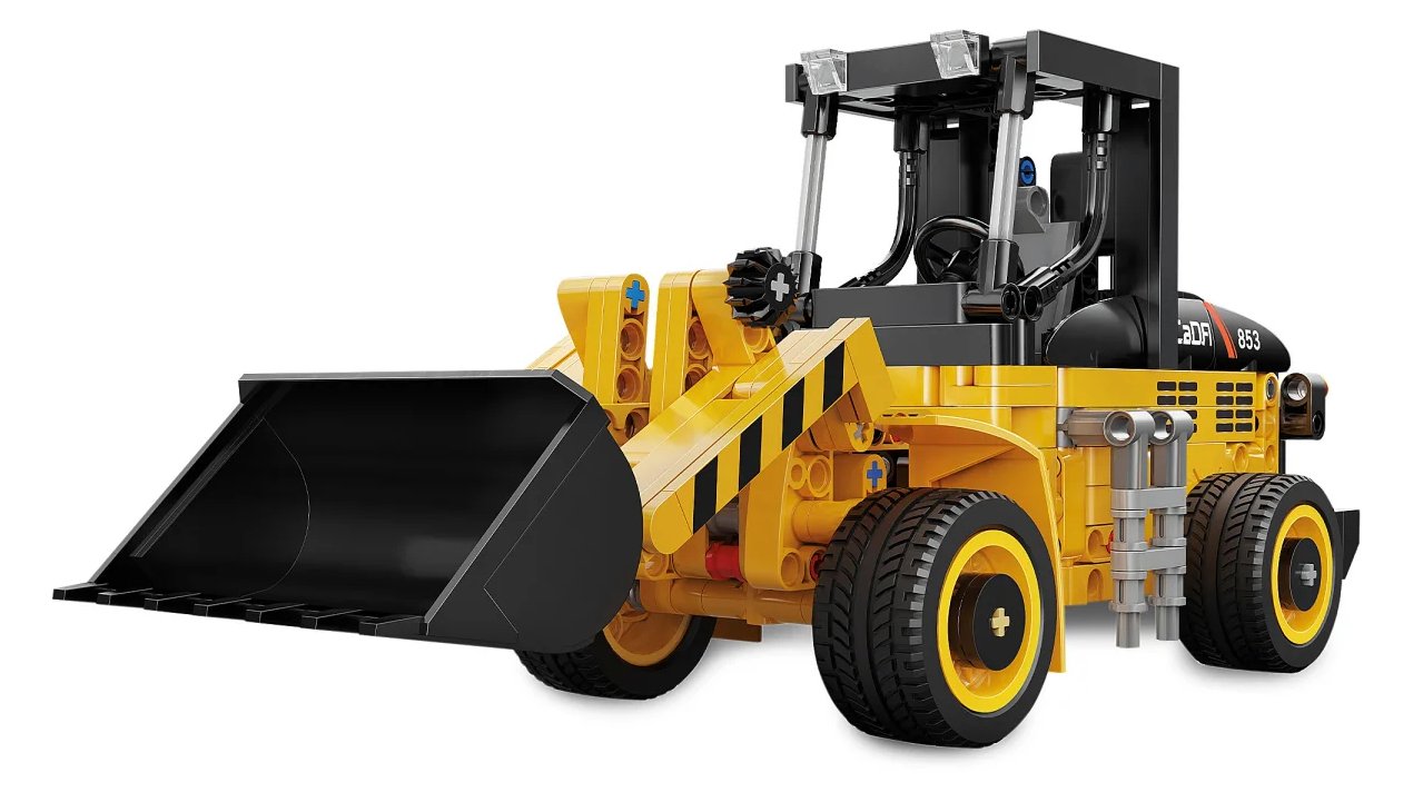 JAMARA CaDA Radlader Bricks gelb 8+