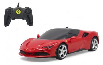 JAMARA Ferrari SF90 Stradale - Auto - Elektromotor - 1:24 - Fahrbereit (RTD) - Rot - Kunststoff von LumaTech