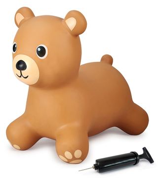 JAMARA Hüpftier Bär mit Pumpe von LumaTech