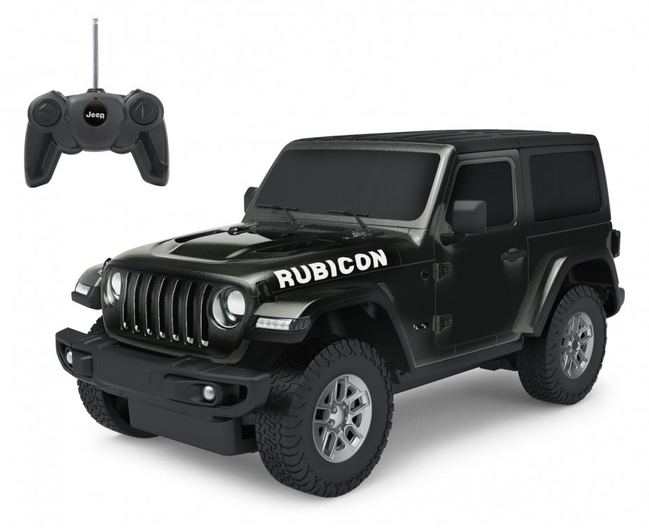 JAMARA Jeep Wrangler JL 1:24 schwarz 27 MHz - Off-Road-Wagen - 1:24 - 6 Jahr(e)
