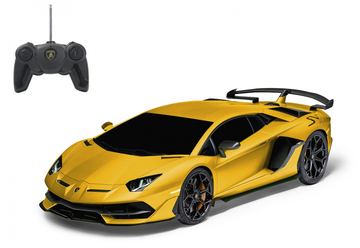 JAMARA Lamborghini Aventador SVJ 1:24 gelb 40 MHz - Sportwagen - 1:24 - 6 Jahr(e) von LumaTech