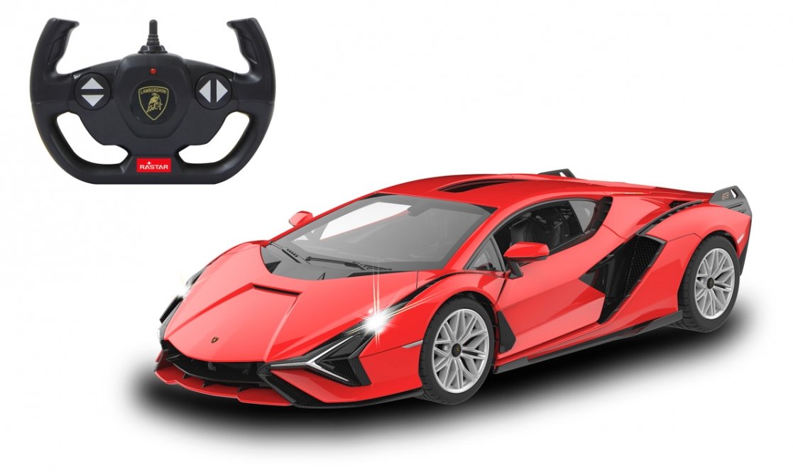 JAMARA Lamborghini Sián - Sportwagen - Elektromotor - 1:14 - Fahrbereit (RTD) - Rot - Kunststoff