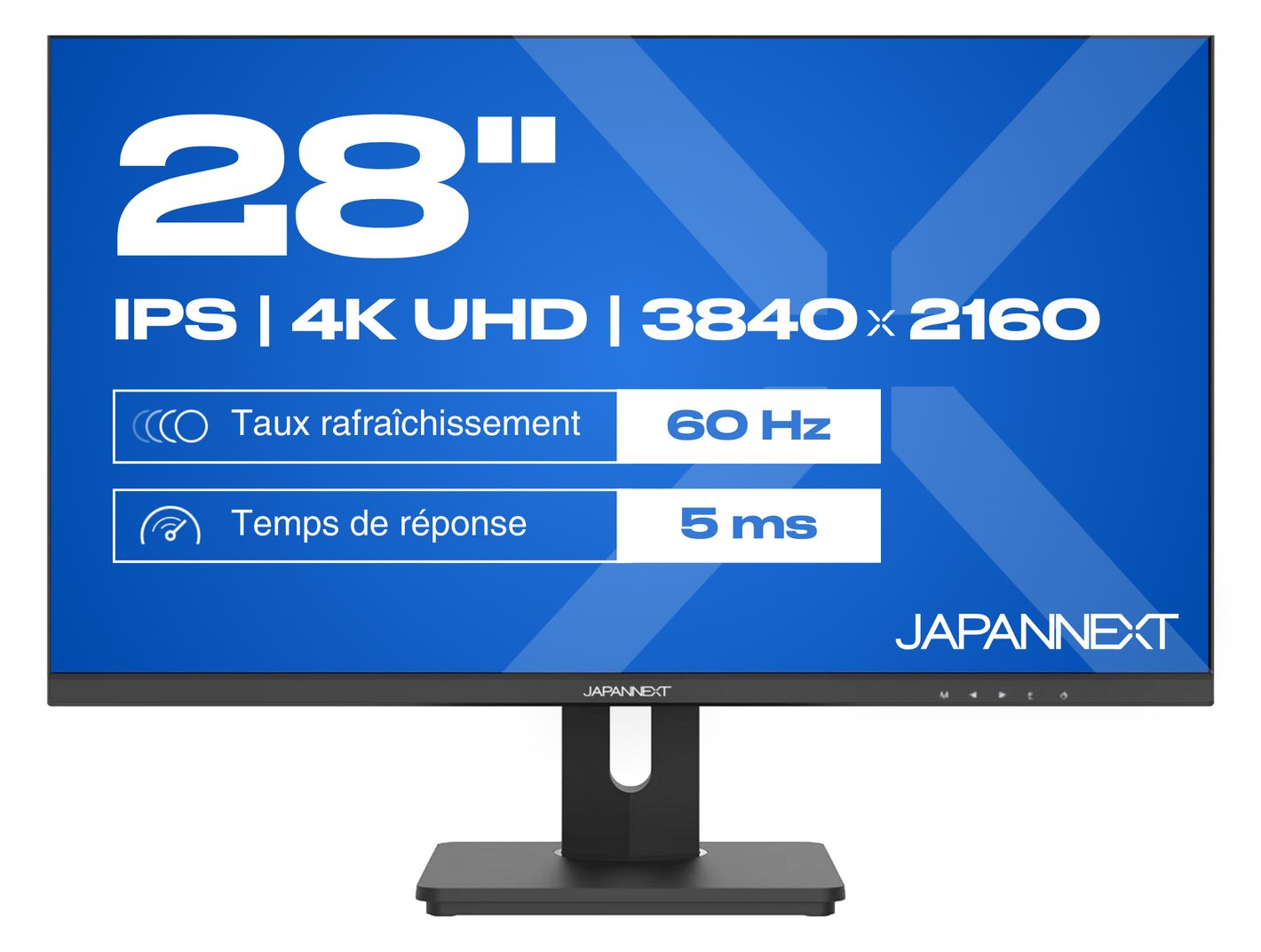 JAPANNEXT 71,1cm (28) JN-IPS280UHD60F-C65W-HSP 16:9 HDMI/DP UHD - Flachbildschirm (TFT/LCD)