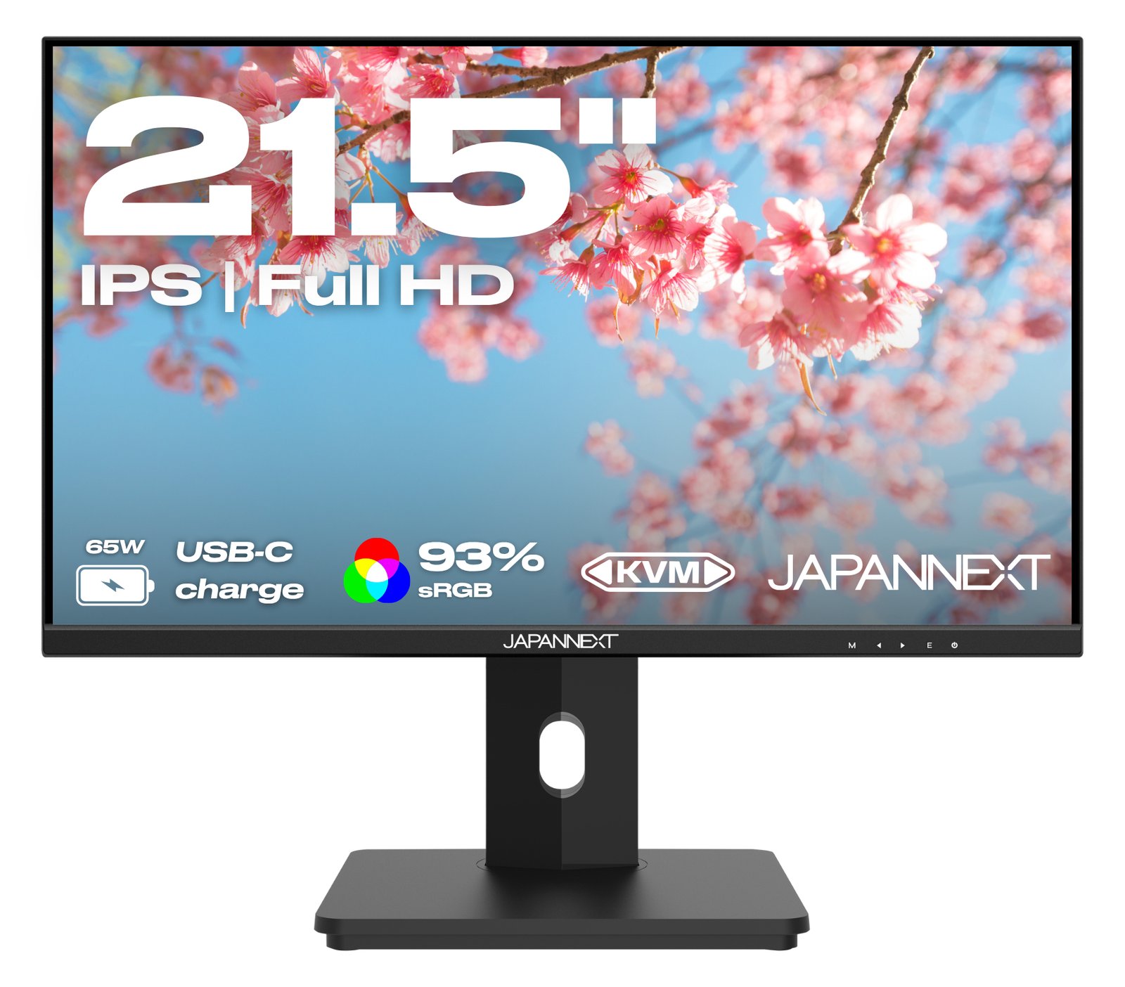 JAPANNEXT JN-I215FLFHSP-C65W 16 9 HDMI/USBC FHD - Flachbildschirm (TFT/LCD) - HDMI - 21,5