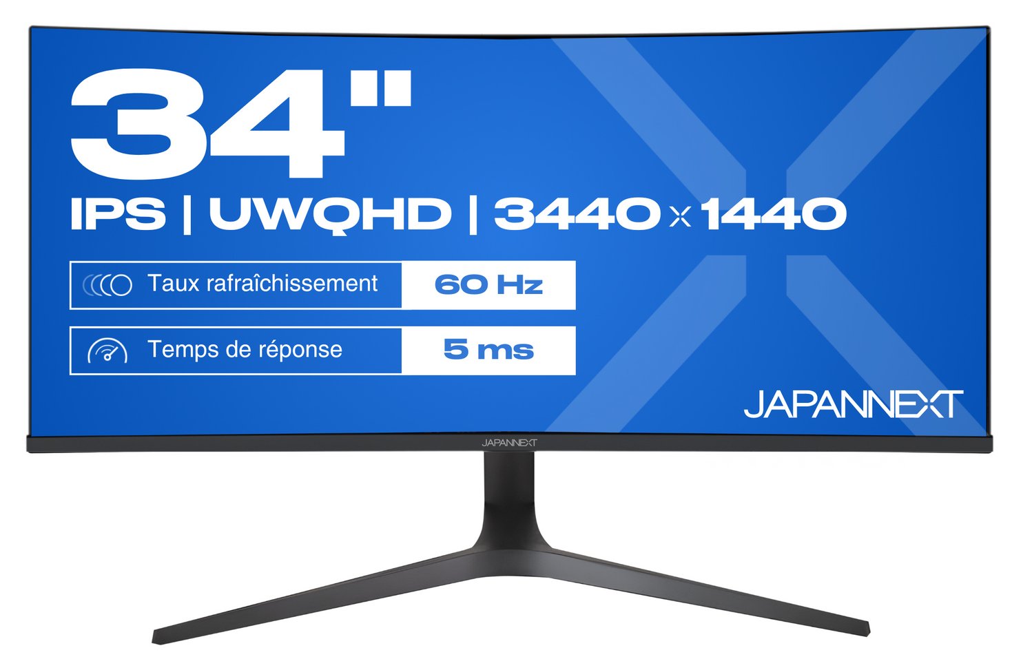 JAPANNEXT JN-IPS340UWQHD60C-C65W-HS-W curved UWQHD - 34