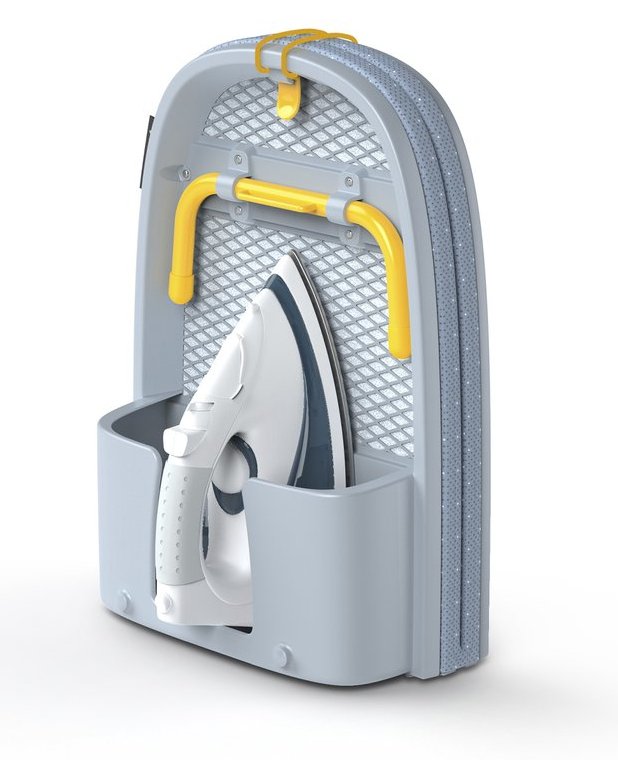 Joseph Joseph Pocket Klappbares Tisch-Buegelbrett grau