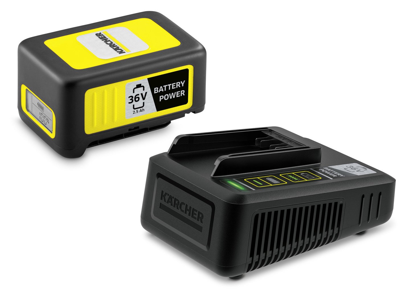 Kärcher Batterieladegerät + Batterie - Li-Ion