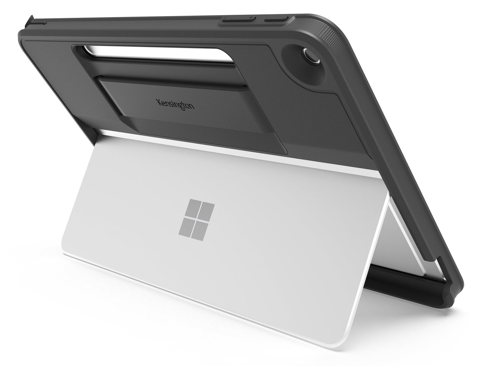 Kensington BlackBelt EQ - Hintere Abdeckung für Tablet - widerstandsfähig - Polycarbonat, ABS-Kunststoff, (TPE)