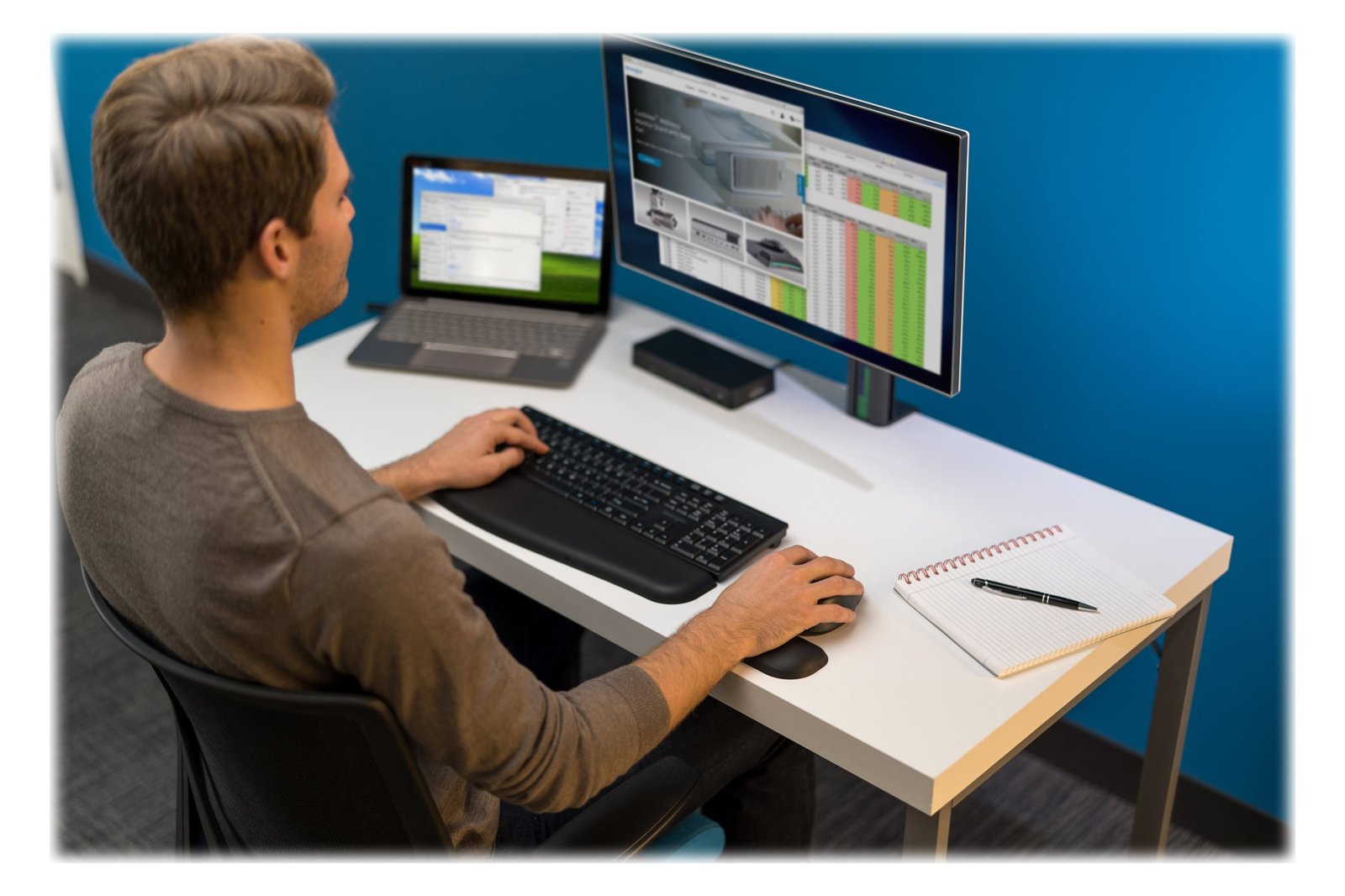 Kensington ERGOSOFT WR STANDARD - Tastatur-Handgelenkauflage