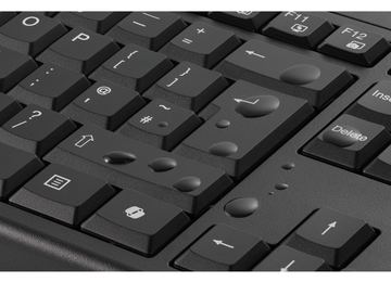 Kensington KM270 EQ - Tastatur-und-Maus-Set - full size - TL: Nordisch, QWERTY von LumaTech