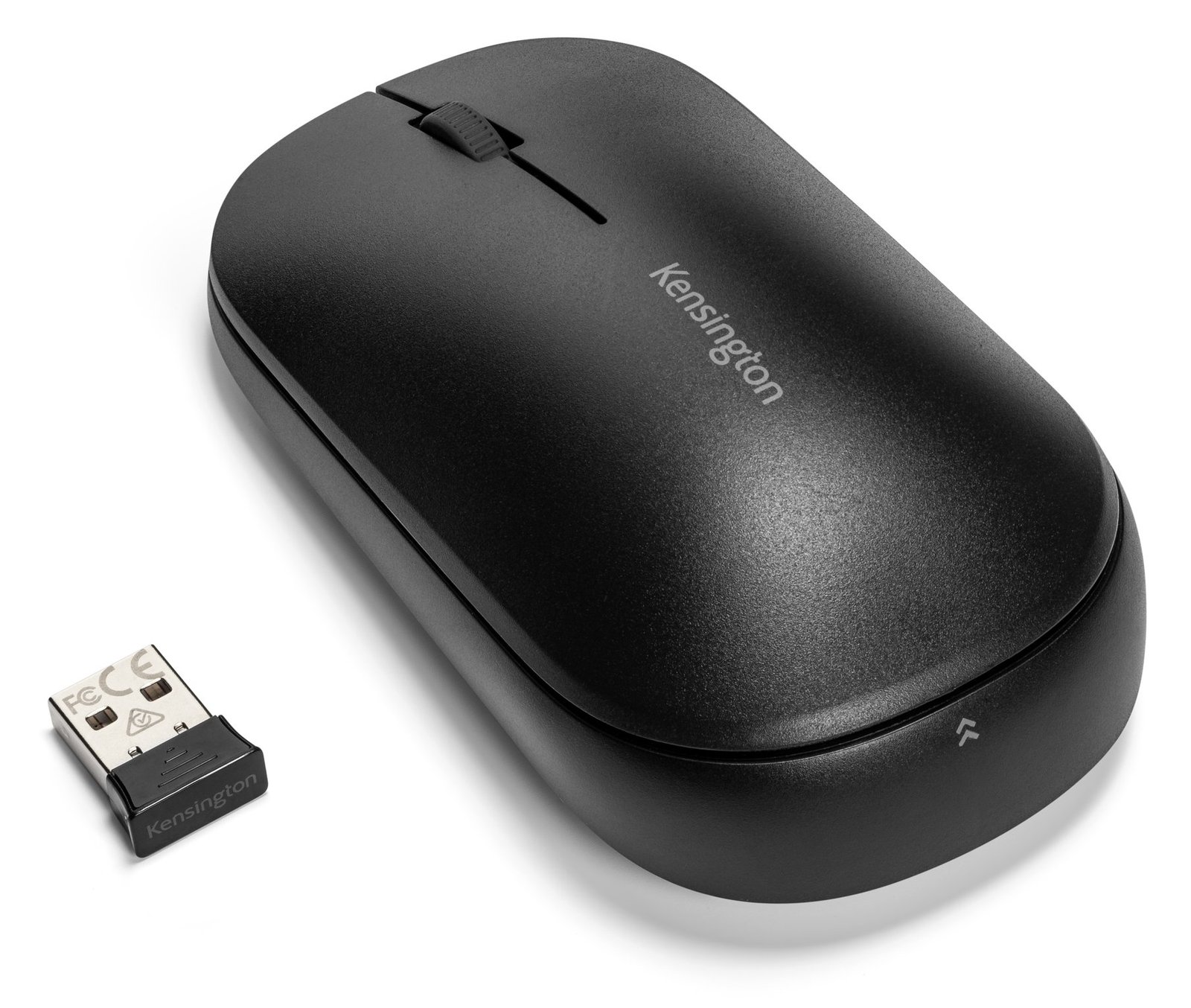 Kensington SureTrack Dual Wireless Mouse - Maus - optisch - 4 Tasten - kabellos - 2.4 GHz, Bluetooth 3.0, Bluetooth 5.0