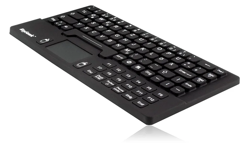 KeySonic RaidSonic KeySonic KSK 5031IN - Tastatur - mit Touchpad - TL: Deutsch, QWERTZ, Ansicht 4