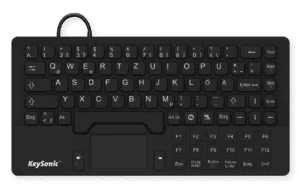 KeySonic RaidSonic KeySonic KSK 5031IN - Tastatur - mit Touchpad - TL: Deutsch, QWERTZ, Ansicht 5