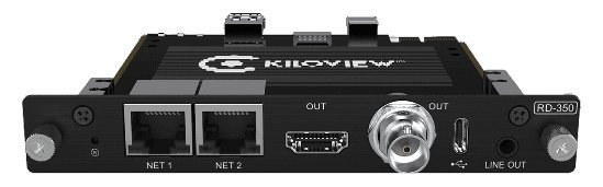 Kiloview RD-260 (NDI-HX, SRT, RTSP, RTMP, HLS to SDI and HDMI decoding card) (RD-260)