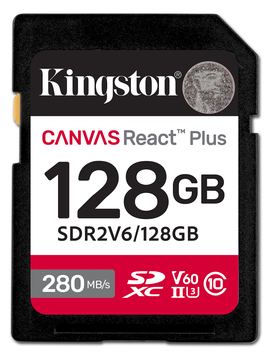 Kingston 128GB Canvas React Plus SDXC - Extended Capacity SD (SDXC) von LumaTech