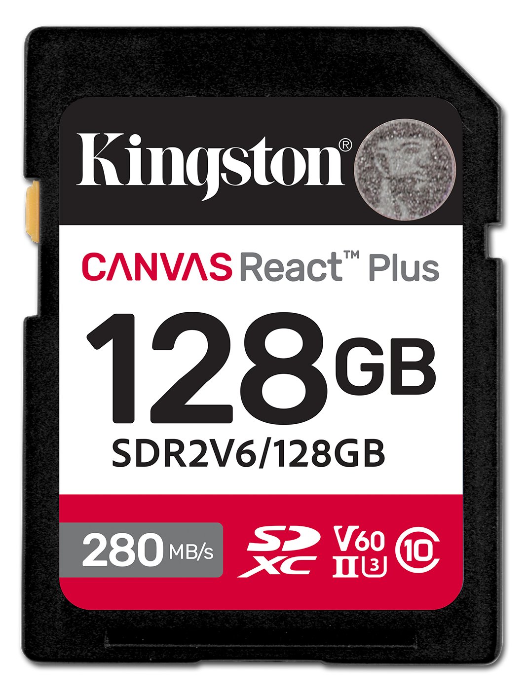 Kingston 128GB Canvas React Plus SDXC - Extended Capacity SD (SDXC)