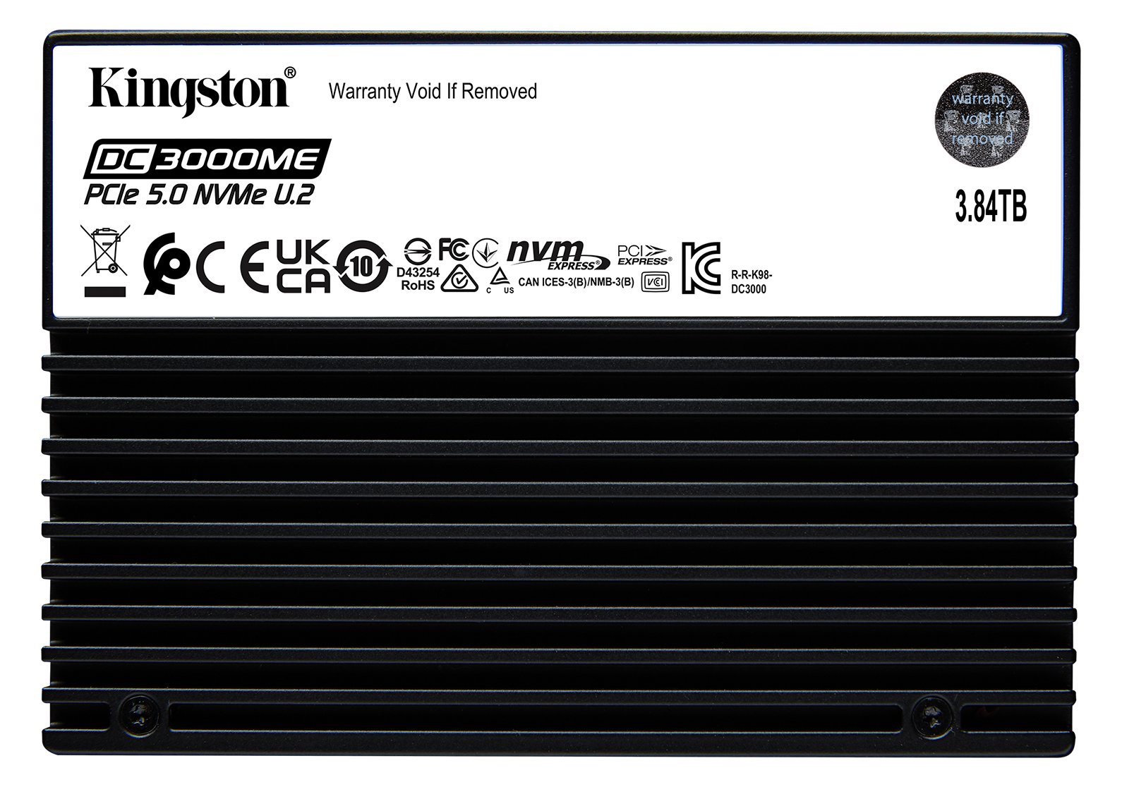 Kingston 3.84TB DC3000ME U.2 PCIe SSD