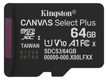 Kingston Canvas Select Plus - Flash-Speicherkarte - schwarz 64 GB von LumaTech
