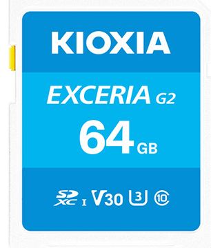 Kioxia Exceria G2 SD Card 64GB - Secure Digital (SD) von LumaTech