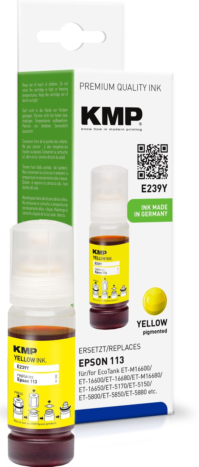 KMP 1655,0009 - 70 ml - 6000 Seiten - 1 Stück(e) - Einzelpackung