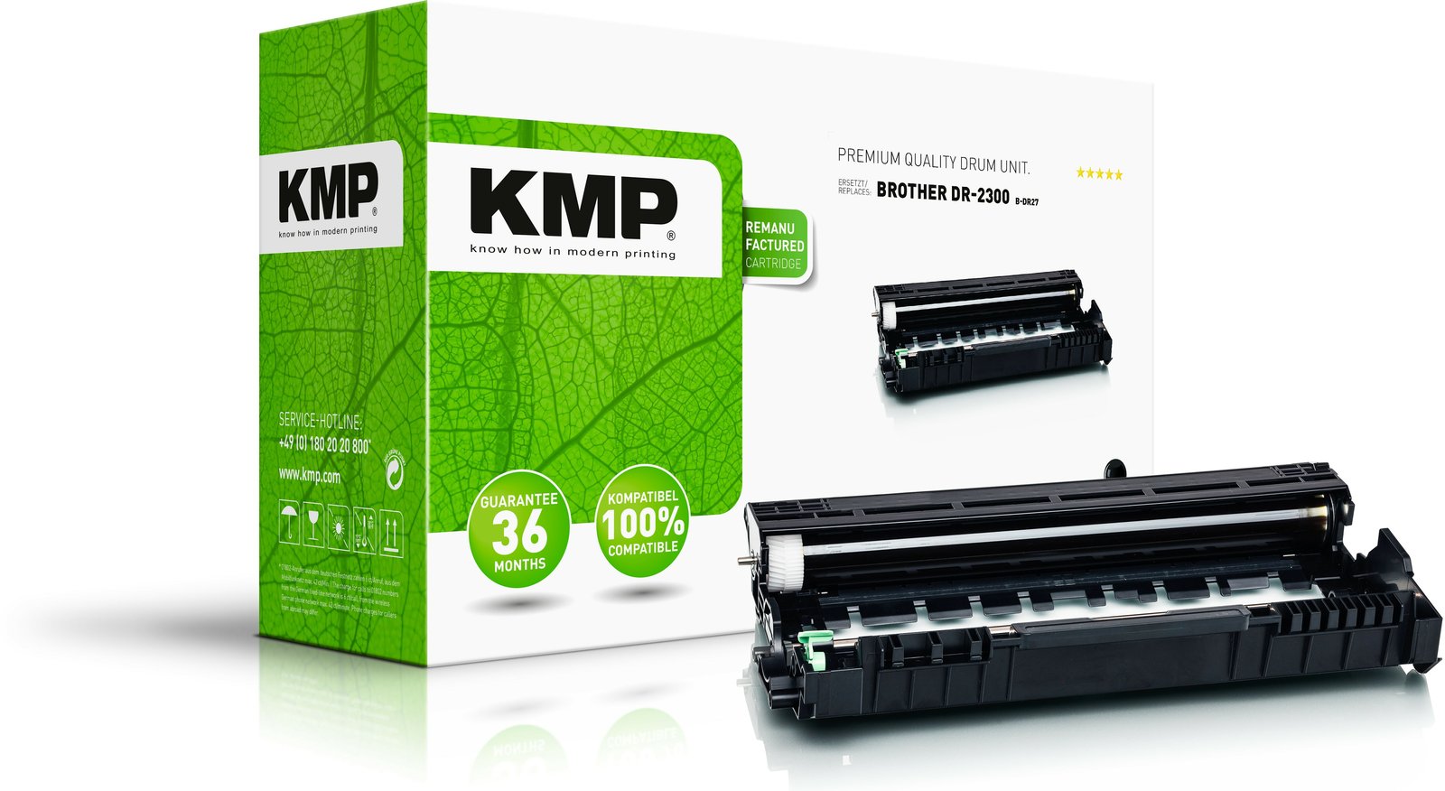 KMP B-DR27 - Kompatibel - Trommeleinheit (Alternative zu: Brother DR2300)