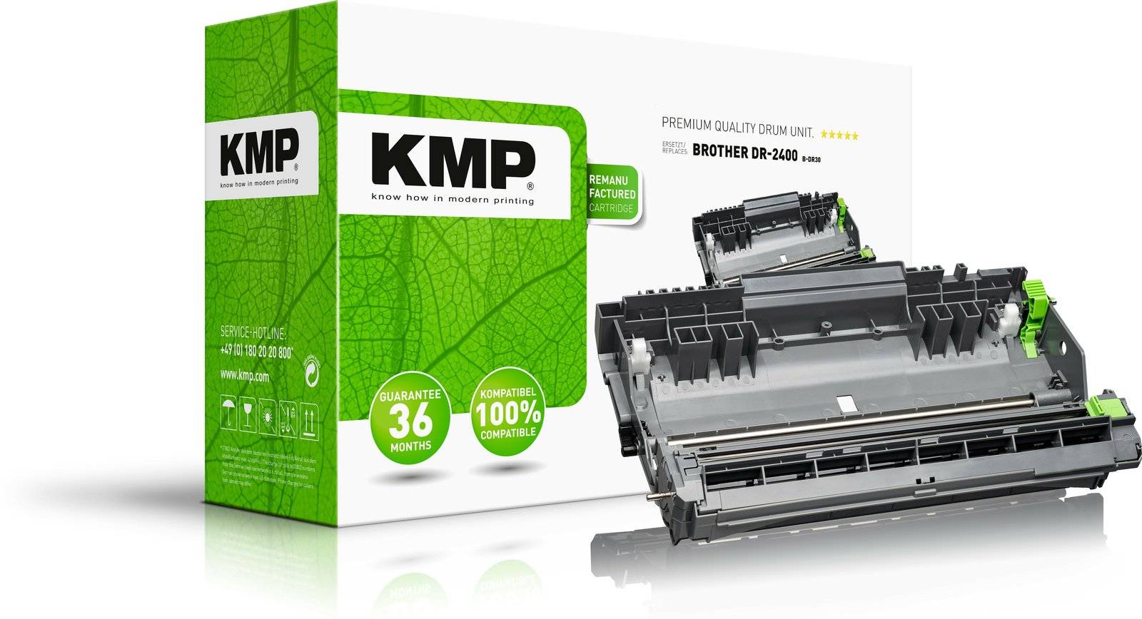 KMP B-DR30 - Kompatibel - Trommeleinheit (Alternative zu: Brother DR2400)