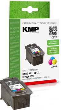 KMP C137 - Hohe (XL-) Ausbeute - 14,3 ml - 300 Seiten - 3 Stück(e) - Multipack von LumaTech
