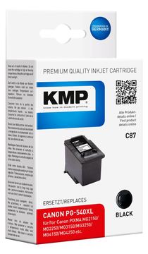 KMP C87 - 21 ml - Schwarz - kompatibel - Tintenpatrone (Alternative zu: Canon 5222B005, Canon PG-540XL) von LumaTech