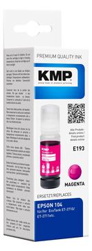 KMP E193 - 70 ml - Magenta - kompatibel - Tintenbehälter (Alternative zu: Epson 104) von LumaTech