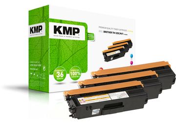 KMP MULTIPACK B-T38CMY - 3er-Pack - mit hoher Kapazität - Gelb, Cyan, Magenta - kompatibel - Tonerpatrone von LumaTech