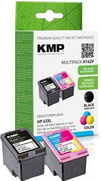 KMP MULTIPACK H162V - 2er-Pack - Schwarz, Farbe (Cyan, Magenta, Gelb) von LumaTech