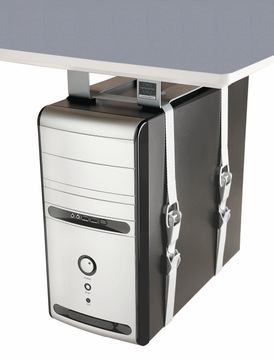 Kondator LiftFix - Tischmontierte CPU-Halterung - Silber - 330 x 50 x 100 mm - 1,1 kg von LumaTech
