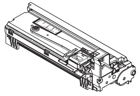 Kyocera DV 3100 - Schwarz - original - Entwickler-Kit, Ansicht 2