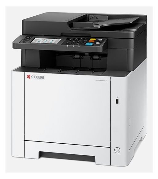 Kyocera ECOSYS MA2600cwfx Farblaserdrucker, Komfortables Touchpanel für einfache Bedienung