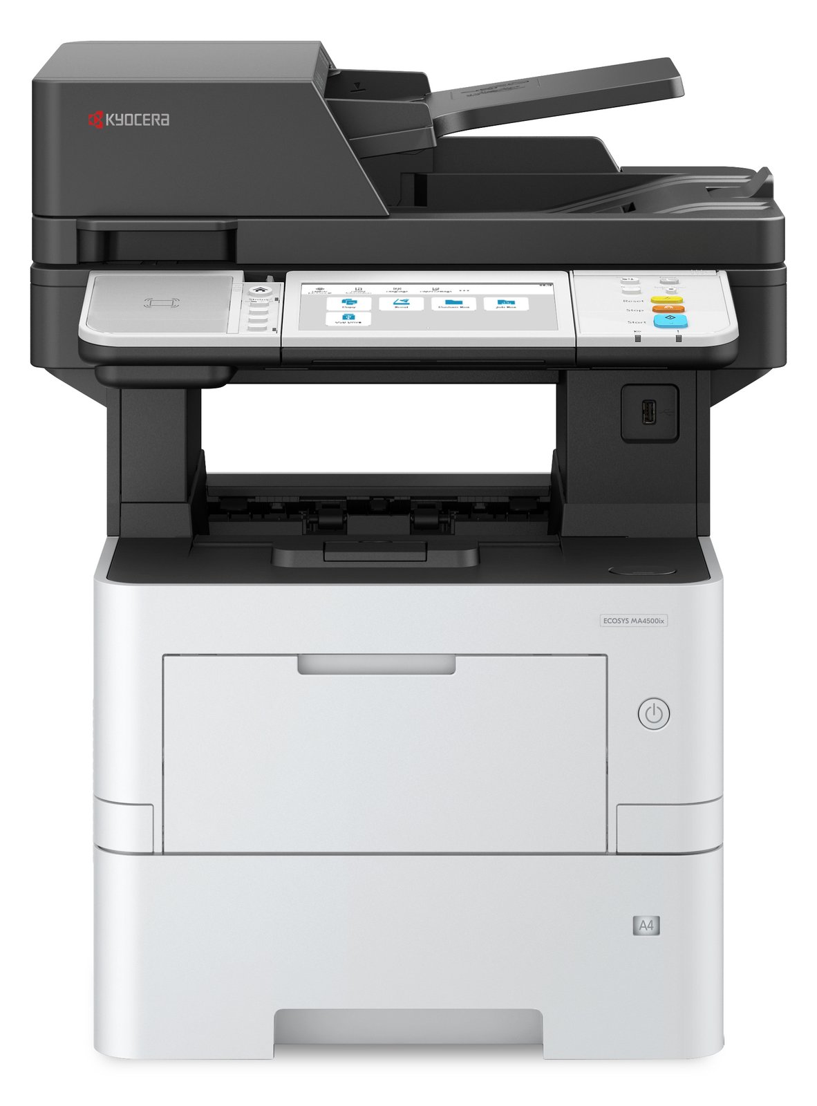 Kyocera ECOSYS MA4500ix 220-240V50/60HZ - Laser - Monodruck - 1200 x 1200 DPI - A4 - Direktdruck - Schwarz - Weiß