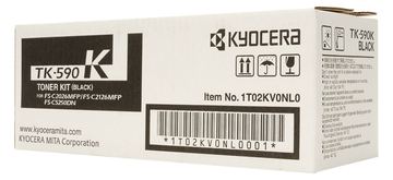 Kyocera TK 590K - Schwarz - Original - Tonerpatrone von LumaTech
