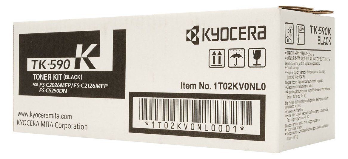 Kyocera TK 590K - Schwarz - Original - Tonerpatrone