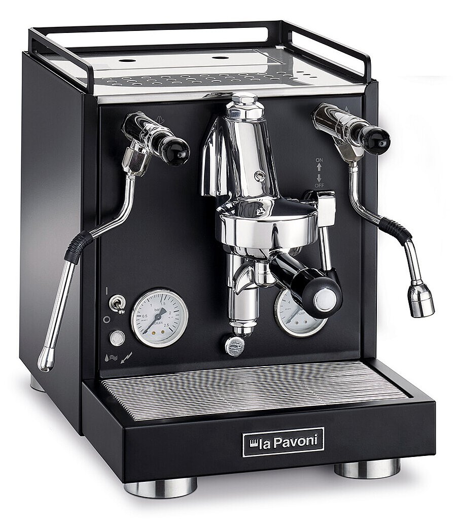 La Pavoni Espressomachine LPSCVB01EU New Cellini Evolution black Schwarz