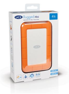 LaCie Rugged Mini - Festplatte - 2 TB - extern (tragbar) - USB 3.0 von LumaTech