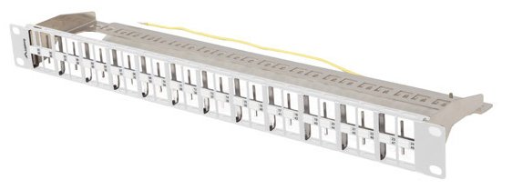 Lanberg 19 Patchpanel Blank FTP für Keystone gr - 48-Port - FTP