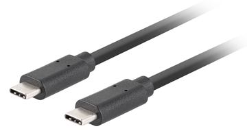 Lanberg CA-CMCM-32CU-0018-BK - 1,8 m - USB C - USB C - USB 3.2 Gen 2 (3.1 Gen 2) - Schwarz von LumaTech