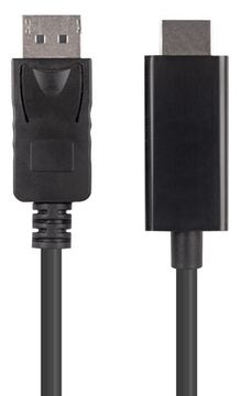 Lanberg CA-DPHD-11CC-0030-BK - DisplayPort - HDMI - 3 m - Schwarz von LumaTech