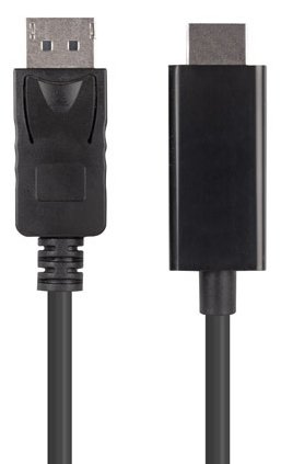 Lanberg CA-DPHD-11CC-0030-BK - DisplayPort - HDMI - 3 m - Schwarz von LumaTech