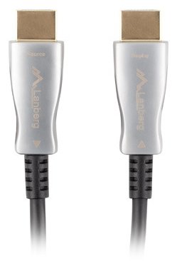 Lanberg CA-HDMI-20FB-0300-BK - 30 m - HDMI Typ A (Standard) - HDMI Typ A (Standard) - 3D - 18 Gbit/s - Schwarz