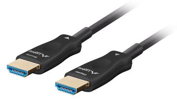 Lanberg CA-HDMI-30FB-0500-BK - 50 m - HDMI Typ A (Standard) - HDMI Typ A (Standard) - 48 Gbit/s - Schwarz von LumaTech