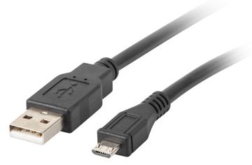 Lanberg CA-USBM-10CC-0010-BK - 1 m - Micro-USB B - USB A - USB 2.0 - 0,48 Gbit/s - Schwarz von LumaTech