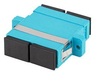 Lanberg Fiber Optic Adapter MM SC/UPC DUPLEX OM3 - Adapter - Multimode-Faser von LumaTech