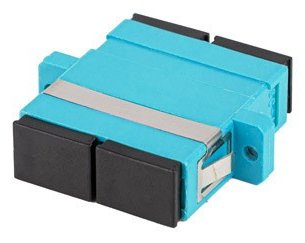 Lanberg Fiber Optic Adapter MM SC/UPC DUPLEX OM3 - Adapter - Multimode-Faser