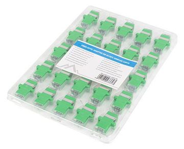 Lanberg Fiber Optic Adapter SM SC/APC SIMPLEX 25 Stueck - Adapter - Multimode-Faser von LumaTech