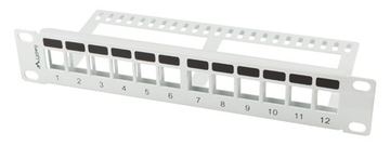 Lanberg PPKS-9112-S - 1U - Grau - Metall - 254 mm - 99,3 mm - 44,5 mm von LumaTech